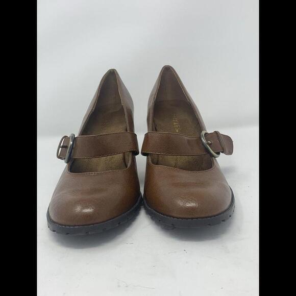 Aerosoles Mary Jane Brown Shoes Women’s Size  8.5 - Picture 2 of 5